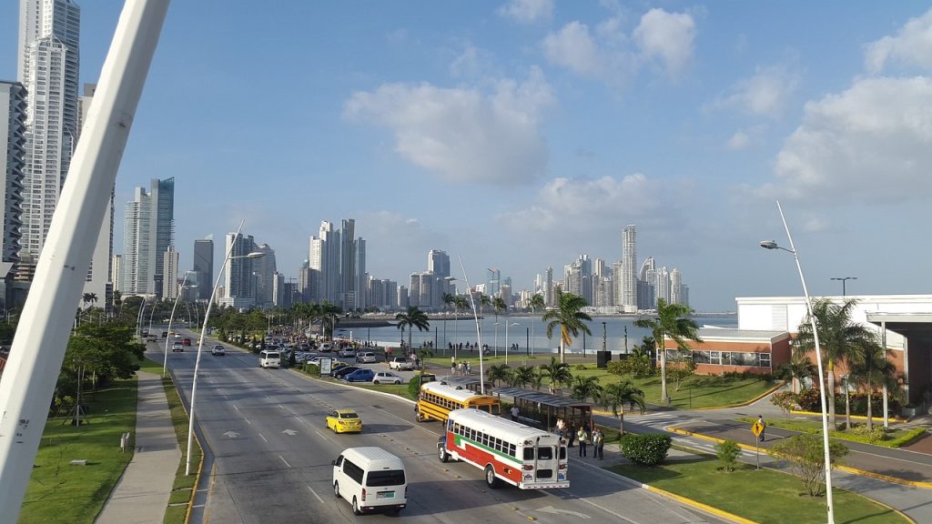 Calle en Panamá